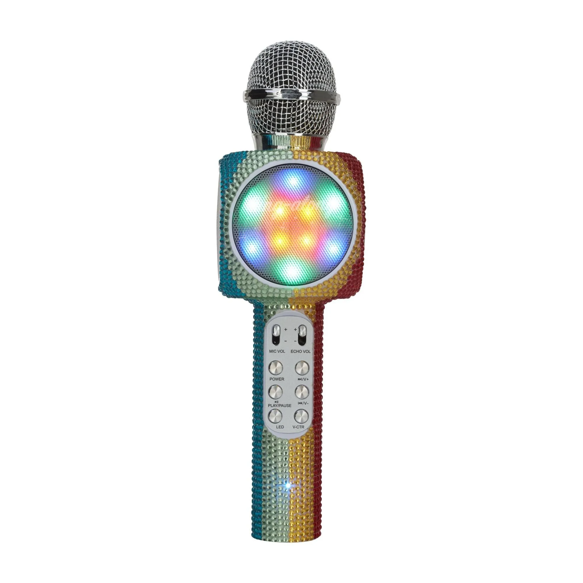 Rainbow Bling Microphone