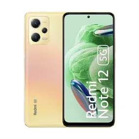 Redmi Note 12 5G (Sunrise Gold, 4GB RAM, 128GB Storage)