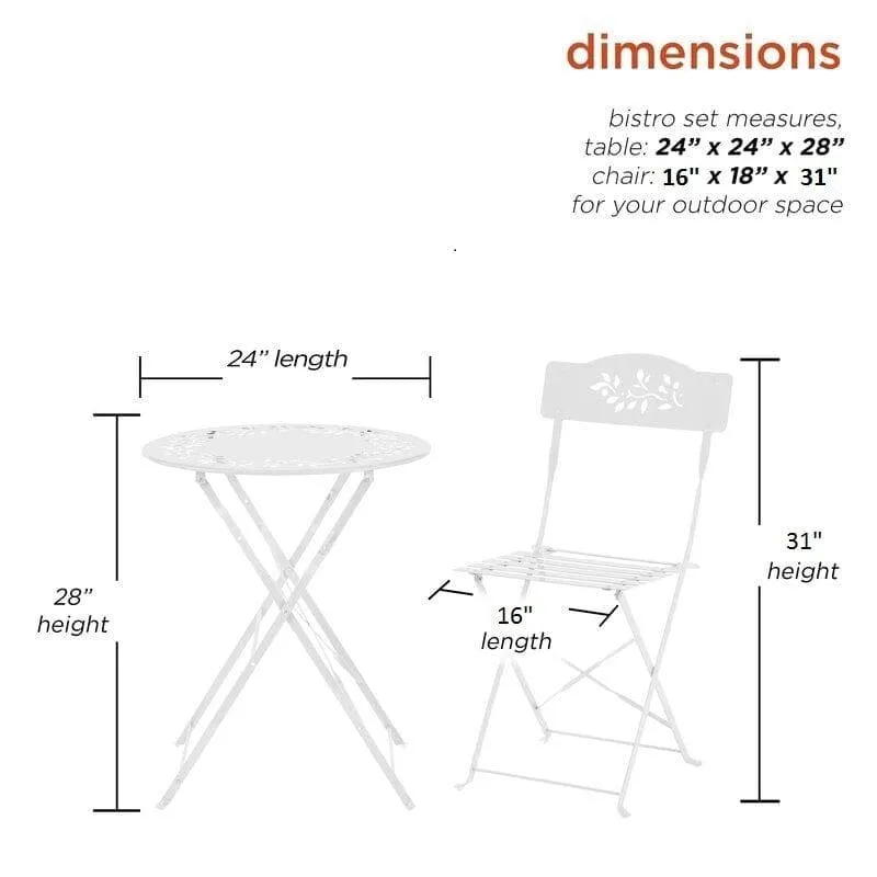 Round 2 - Person  Long Bistro Set