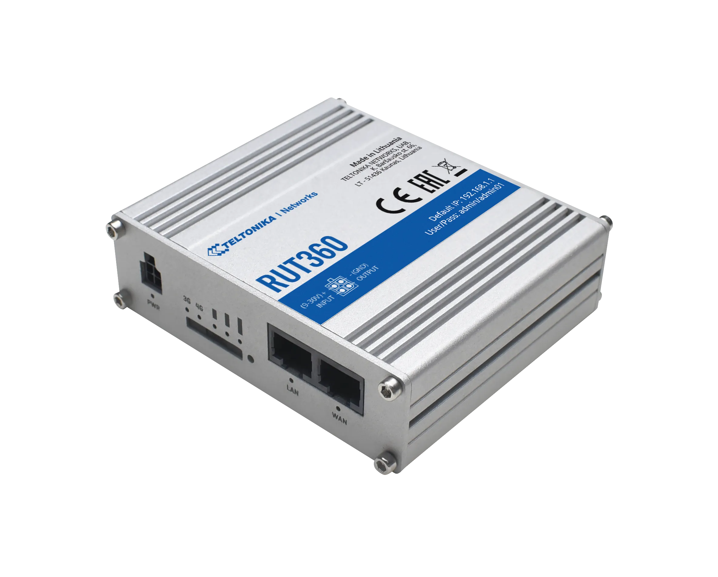 Rut360 Is A Compact Lte Advanced (Lte-A) Router With 2X Ethernet Ports, Wifi And Rutos Software For Advanced Networking Solutions.