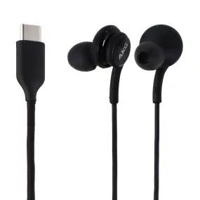 Samsung Corded Type-C Earphones by AKG - Black (EO-IC100BBEGUS)