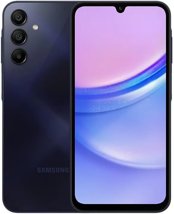 Samsung Galaxy A25 (SM-A256E/DSN 2024 Model) Dual SIM, 128GB, 6GB RAM, 6.5" 90Hz AMOLED, 50MP Camera, 4G Volte, Factory Unlocked GSM, International Version - No Warranty - Blue