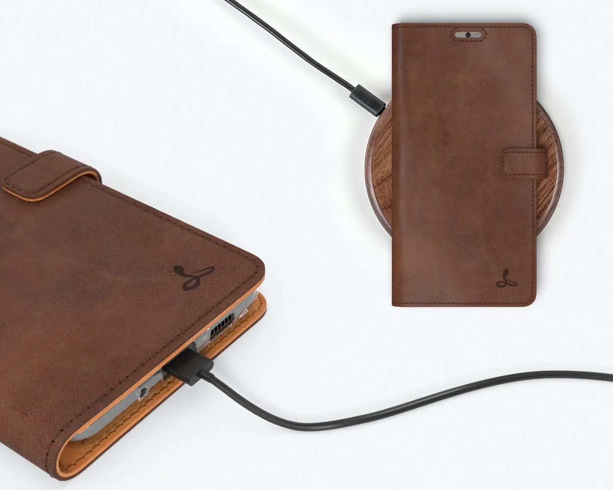 Samsung Galaxy S20 Ultra - Vintage Leather Wallet (Almost Perfect)