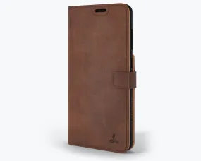 Samsung Galaxy S21 FE - Vintage Leather Wallet