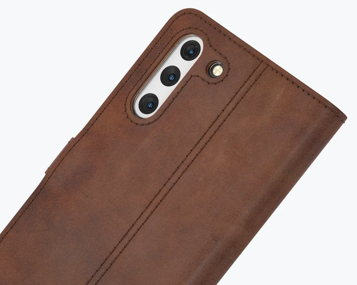 Samsung Galaxy S21 Plus - Vintage Leather Wallet