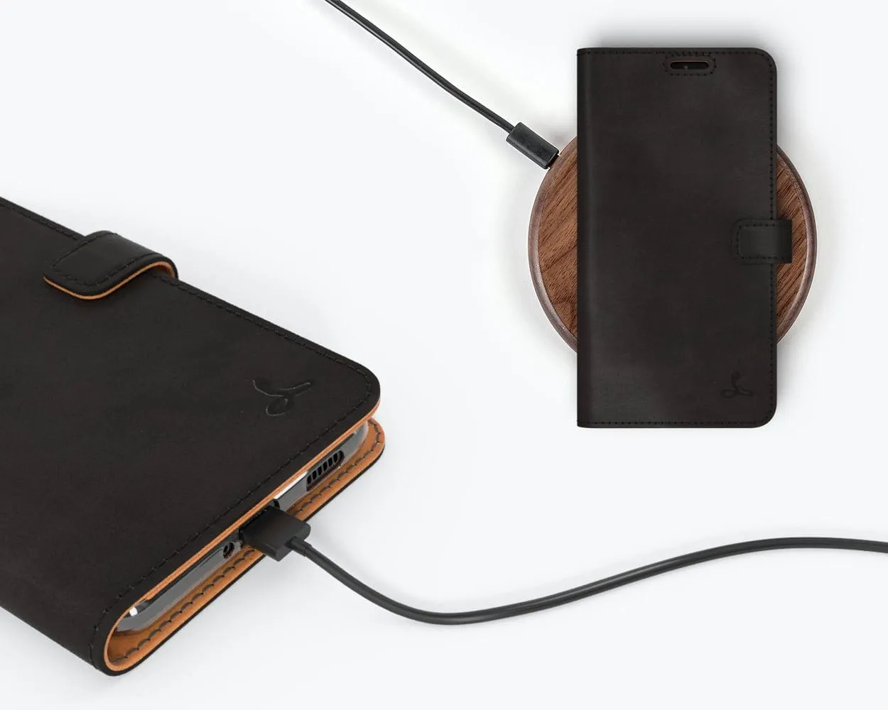 Samsung Galaxy S21 Plus - Vintage Leather Wallet