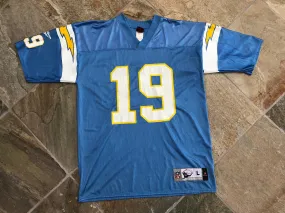 San Diego Chargers Lance Alworth Reebok Throwbacks Football Jersey, Size Large