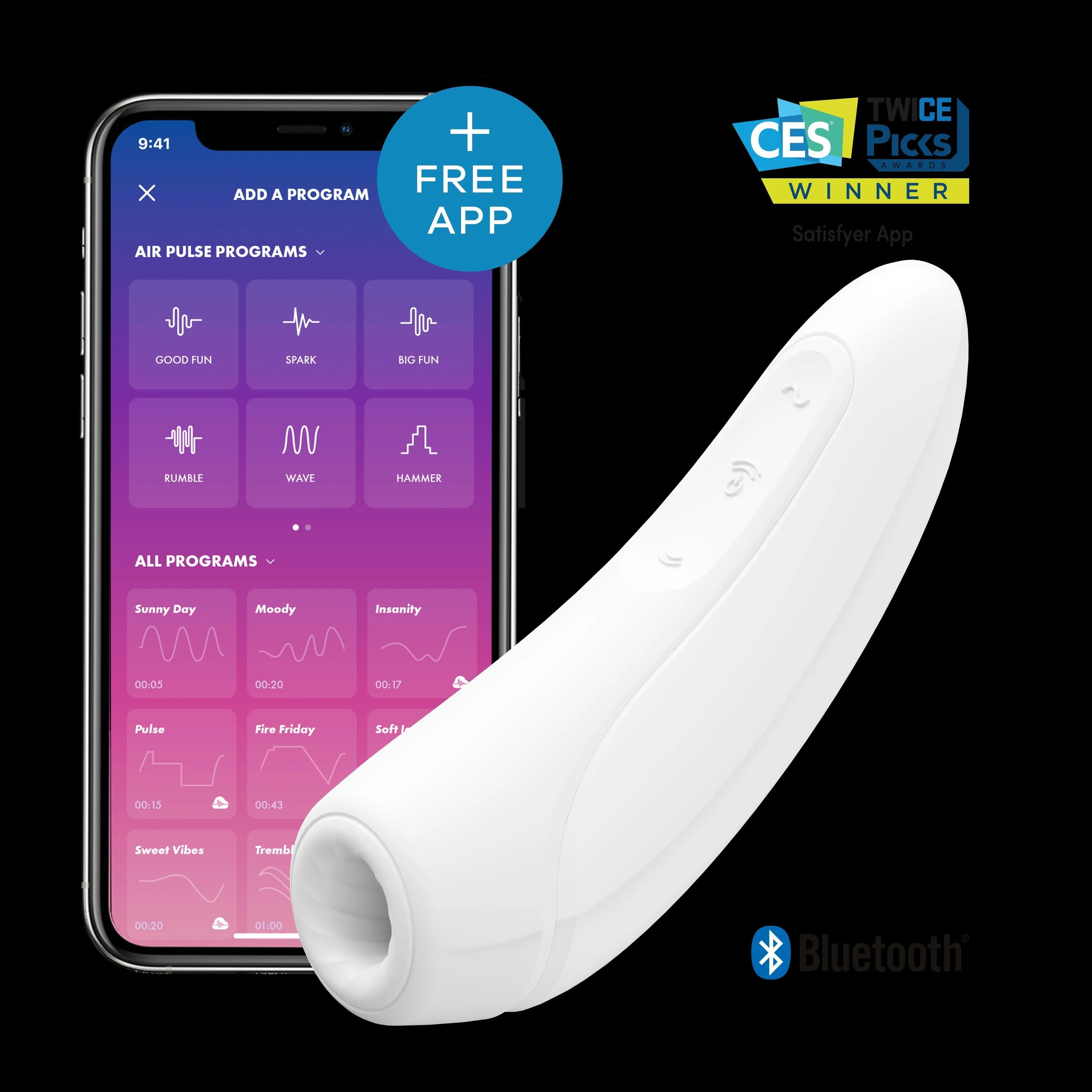 Satisfyer Curvy1  White