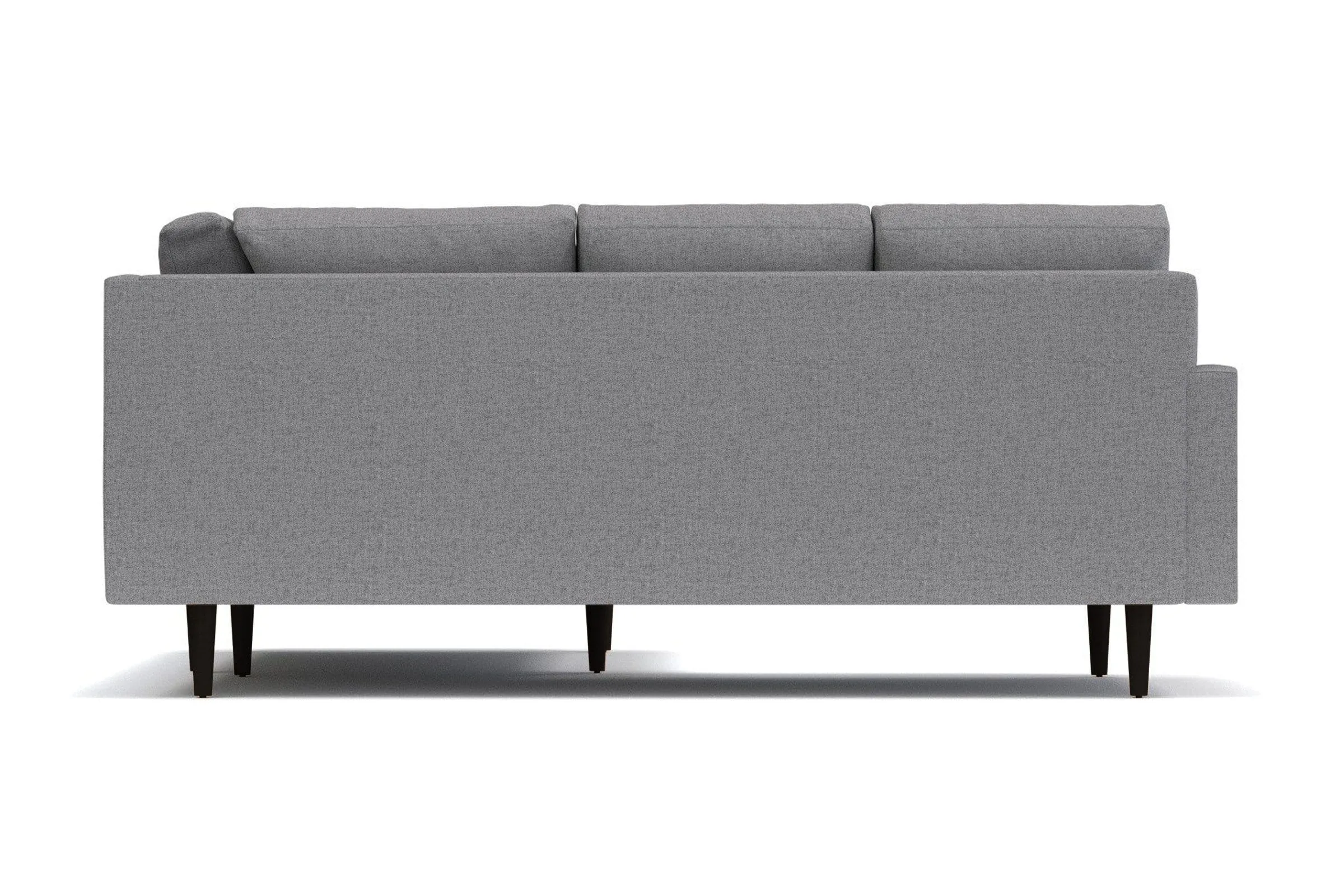 Scott 2pc L-Sectional w/ Loveseat :: Leg Finish: Espresso