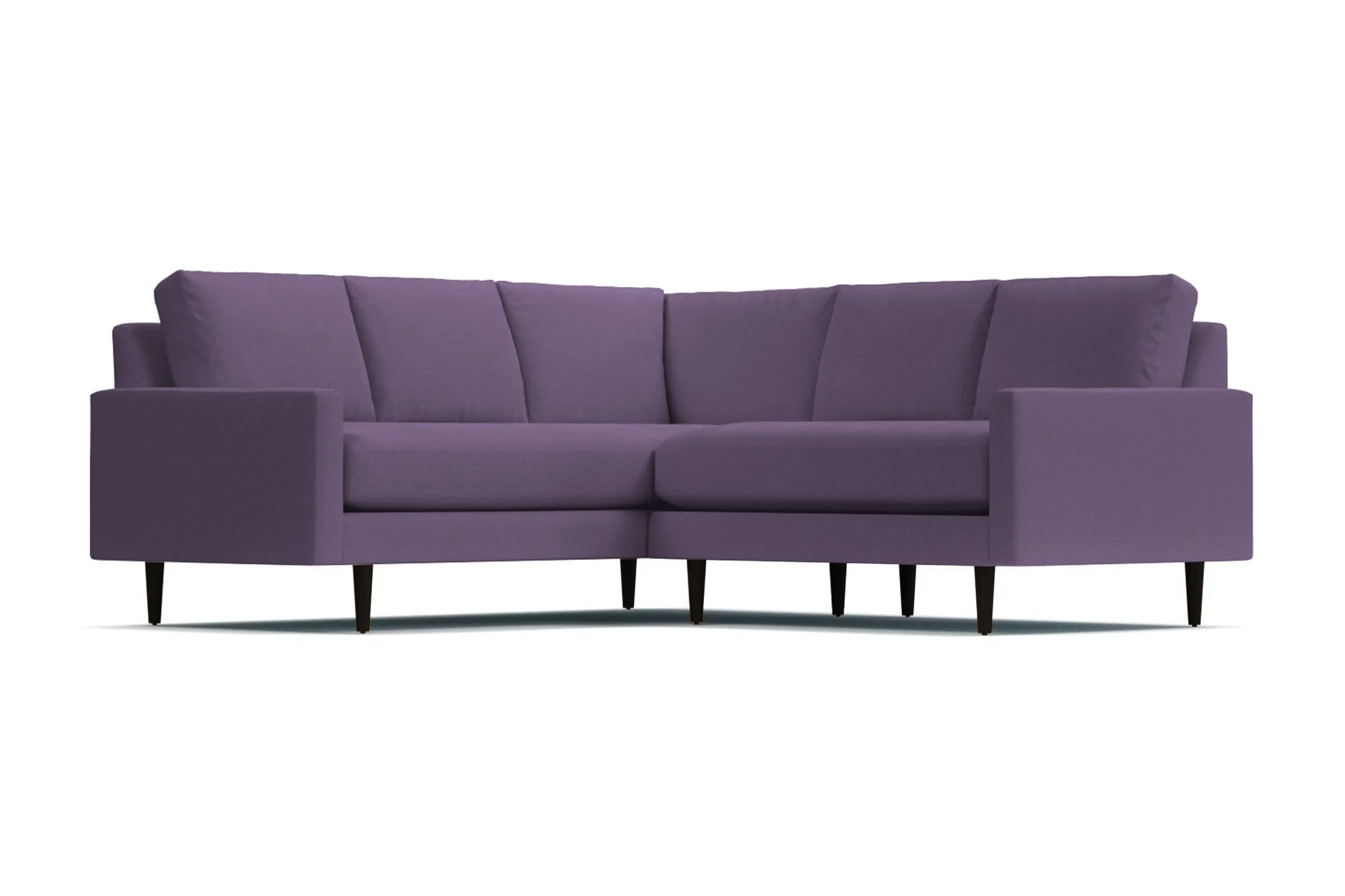 Scott 2pc L-Sectional w/ Loveseat :: Leg Finish: Espresso