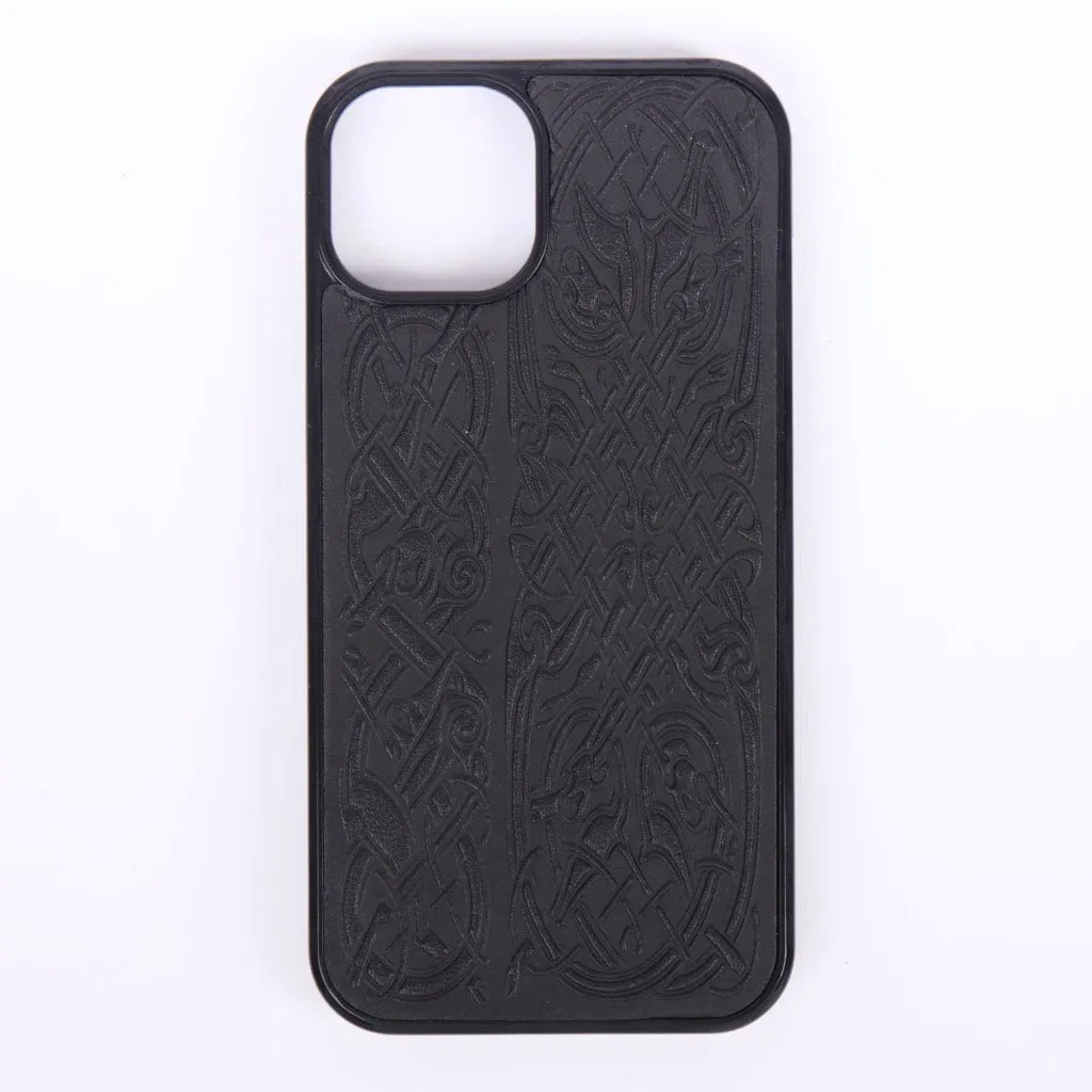 SECOND, iPhone 13 Case, Celtic Hounds, Black