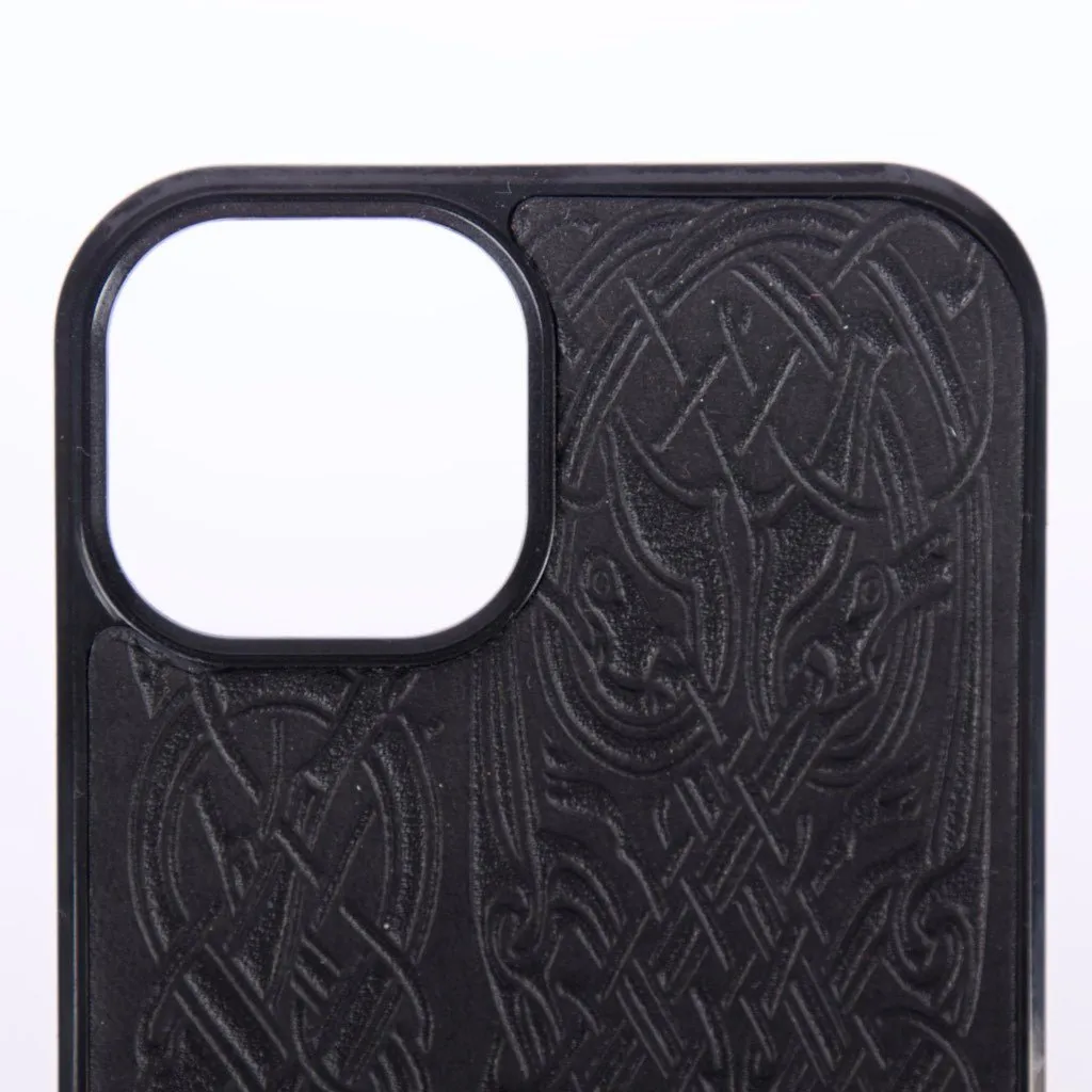 SECOND, iPhone 13 Case, Celtic Hounds, Black