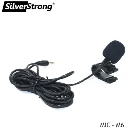 SilverStrong 1Pc 50 Hz-20 kHz Professional 3.5mm External Microphone for Car DVD Player Mic for Bluetooth Handsfree Calling