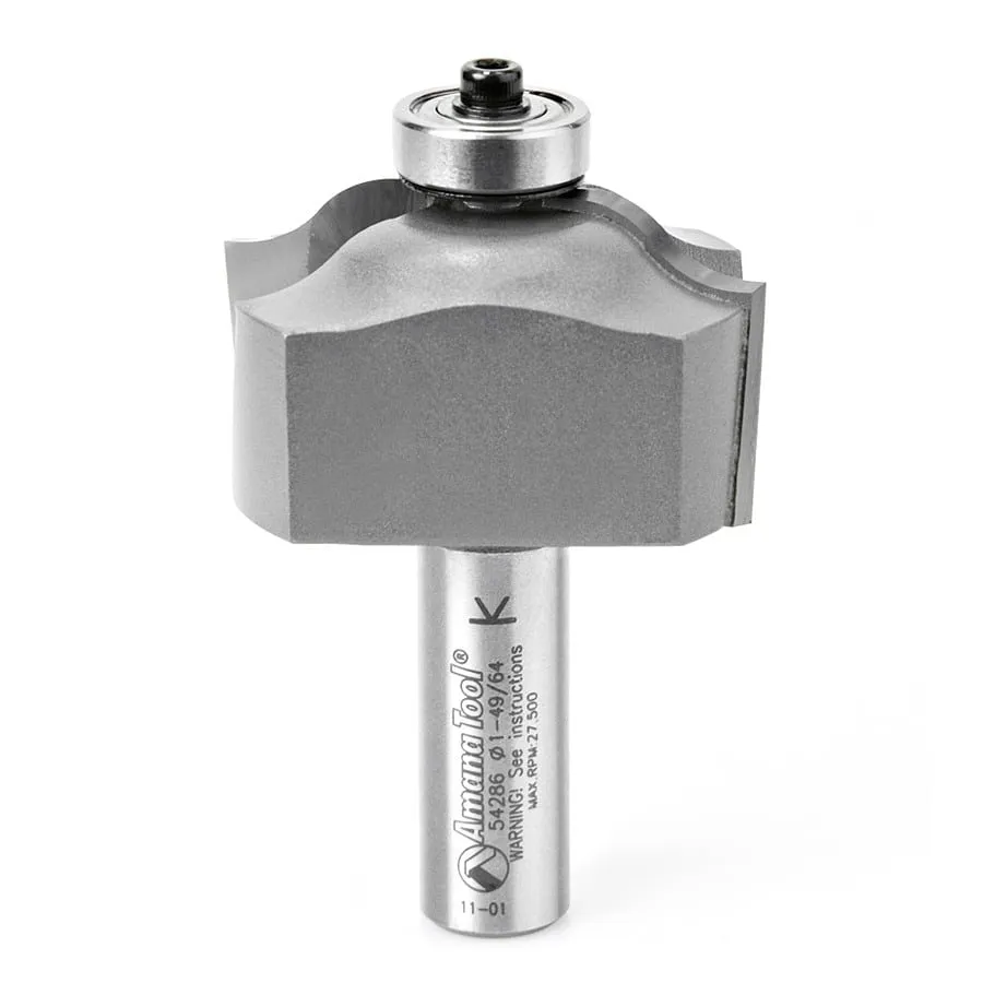 Special Interest Molding Router Bit | 23⁄64 Radius x 1 3⁄4 Dia x 1" x 1⁄2 Shank | 54286 | 738685942864