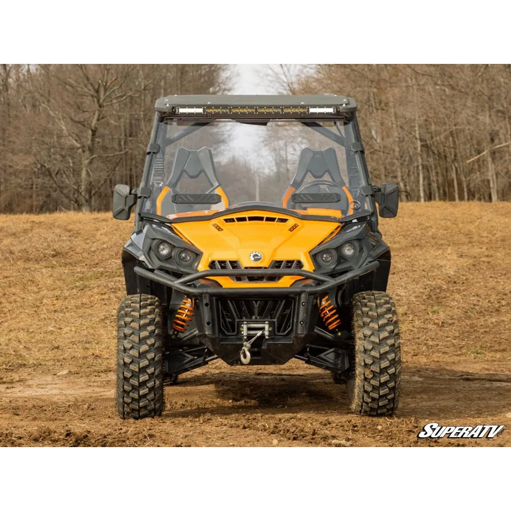 SuperATV Can-Am Commander Vented Full Windshield