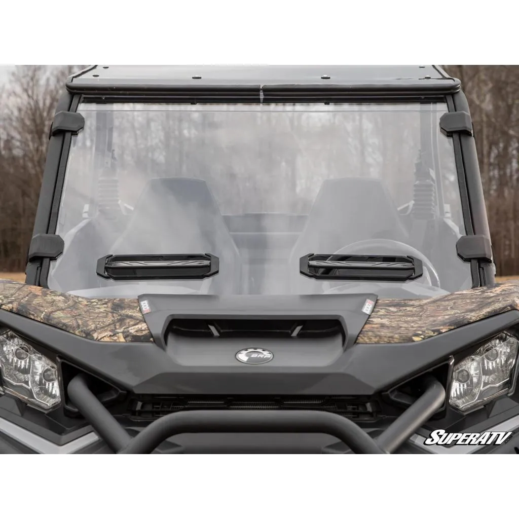 SuperATV Can-Am Commander Vented Full Windshield