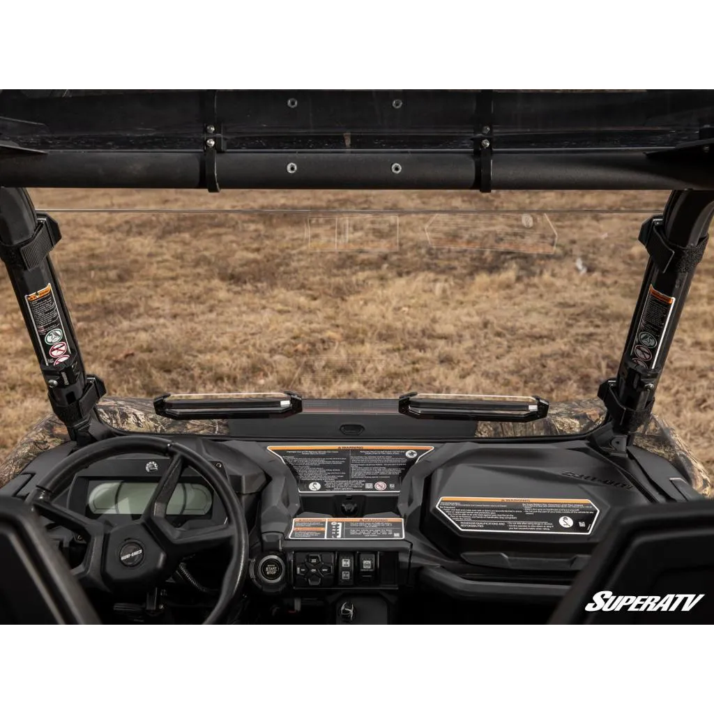 SuperATV Can-Am Commander Vented Full Windshield