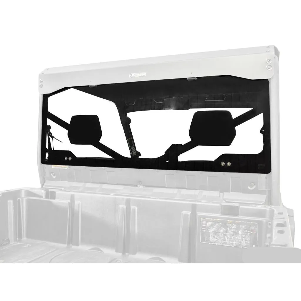 SuperATV Can-Am Defender Rear Glass Windshield