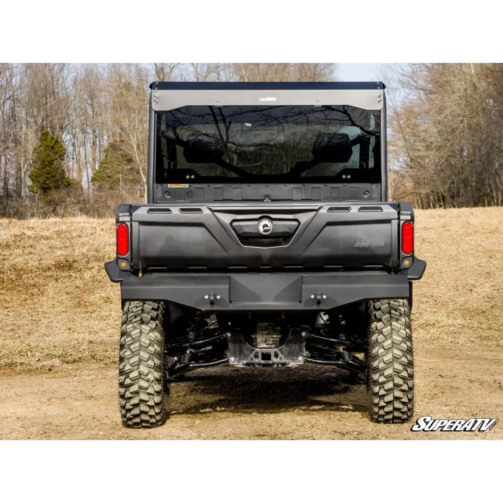 SuperATV Can-Am Defender Rear Glass Windshield