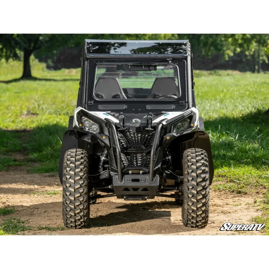 SuperATV Can-Am Maverick Sport Flip Down Glass Windshield