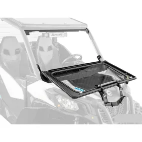 SuperATV Can-Am Maverick Sport Flip Down Glass Windshield