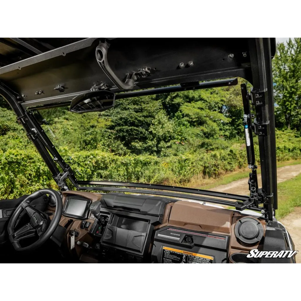 SuperATV Kawasaki Ridge Scratch-Resistant Flip Windshield