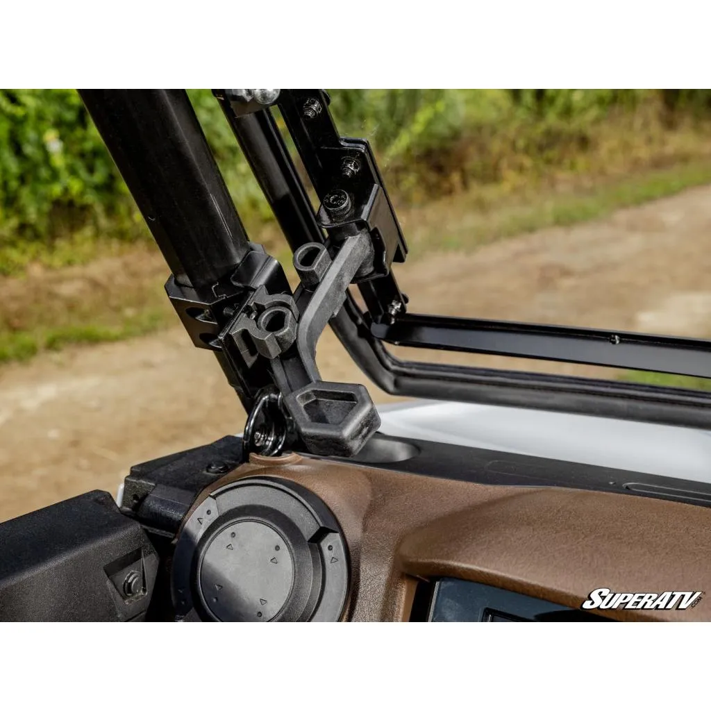 SuperATV Kawasaki Ridge Scratch-Resistant Flip Windshield