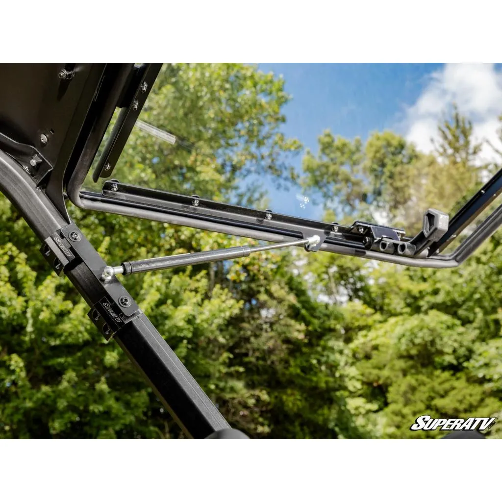 SuperATV Kawasaki Ridge Scratch-Resistant Flip Windshield