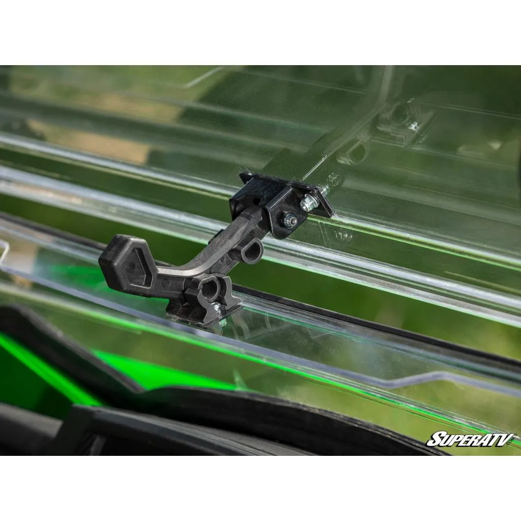 SuperATV Kawasaki Teryx 750 / 800 Scratch Resistant Flip Windshield