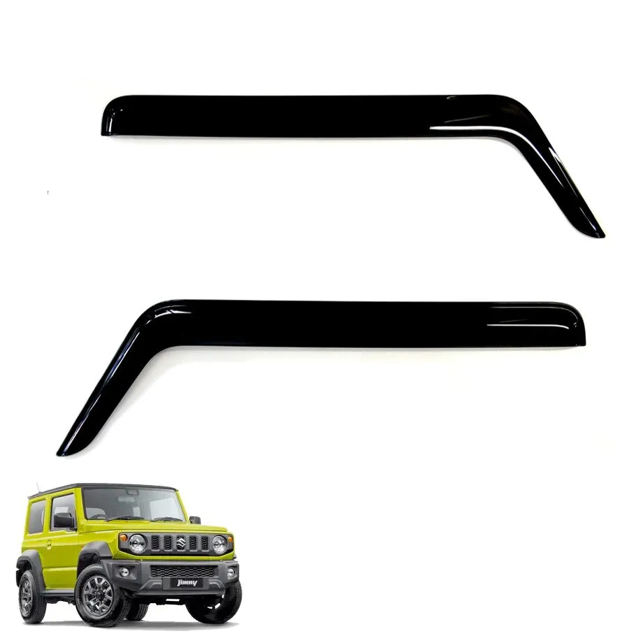 Suzuki Jimny (18-On) Gloss Black Windshield (2-Piece)