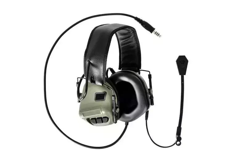 Tactical headset ERM - Olive