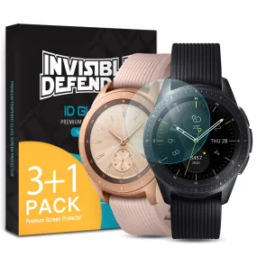 Tempered Glass [4-Pack] Compatible with Galaxy Watch 42mm