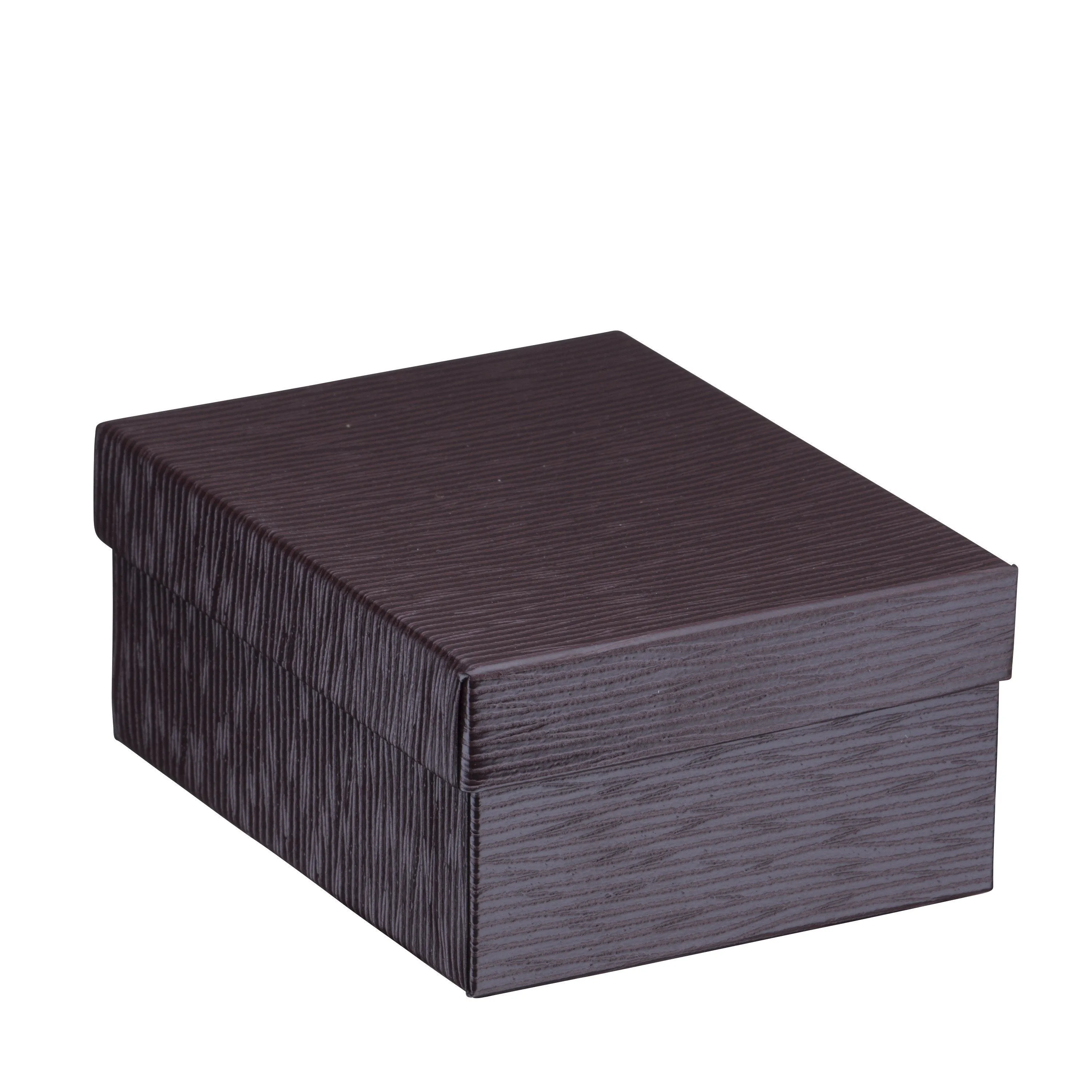 Textured Leatherette T-Style Earring Box, Exquisite Collection