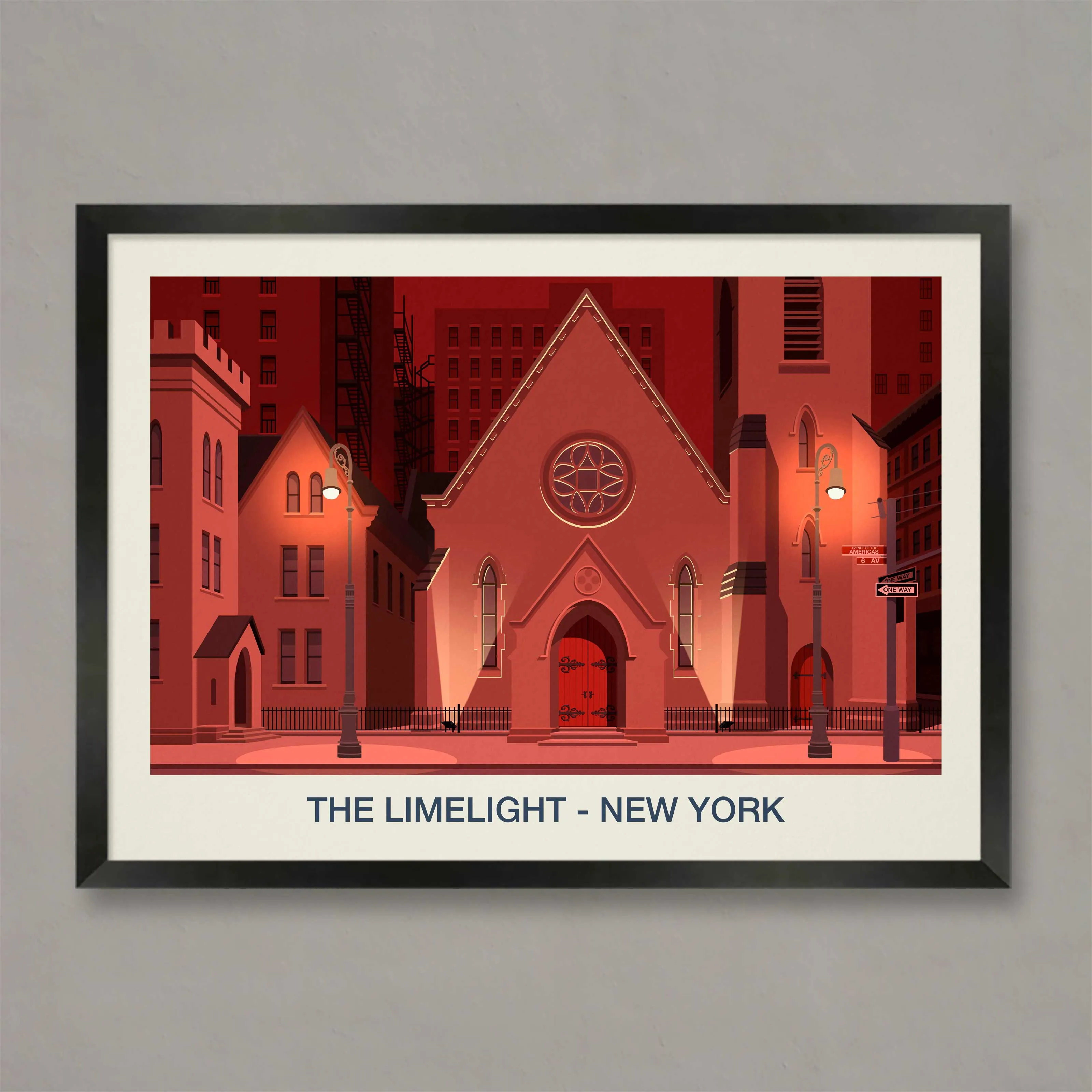 THE LIMELIGHT NIGHTCLUB POSTER