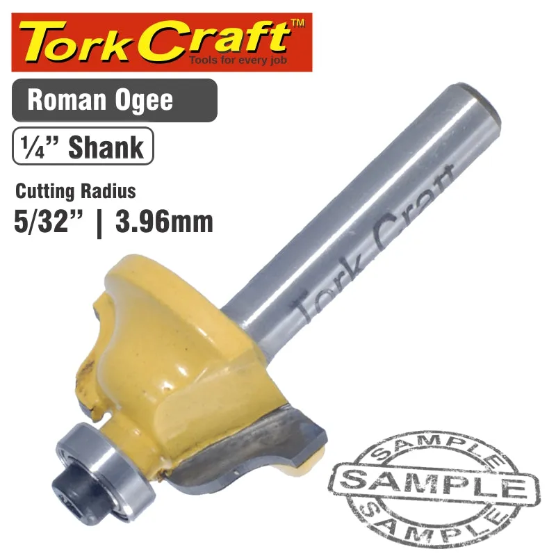 TORK CRAFT ROUTER BIT ROMAN OGEE 5/32' CKP1601