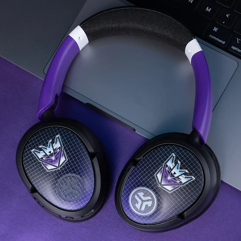 Transformers JBuds Lux ANC Headphones Decepticons