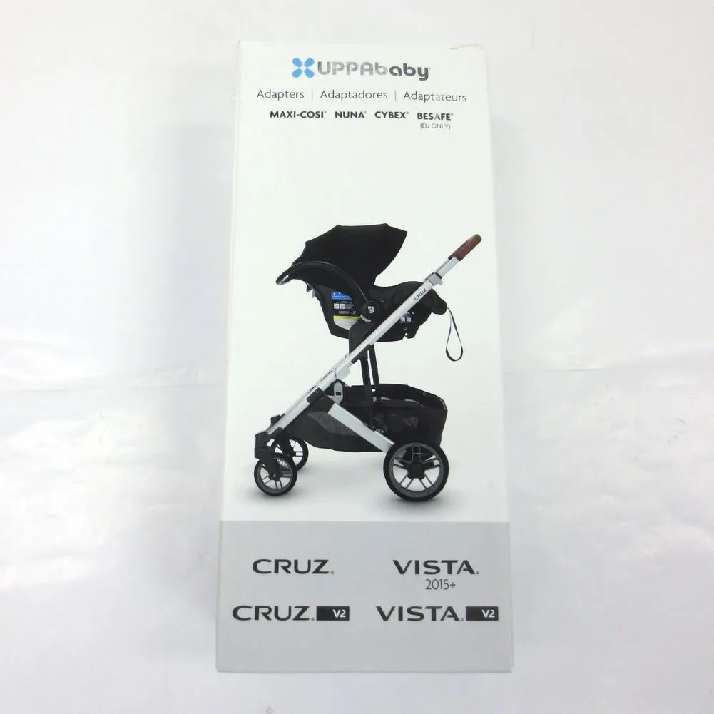 UPPAbaby Vista/Cruz V2 Upper Car Seat Adapter - Maxi-Cosi/Cybex/Nuna (82422) (Open Box)