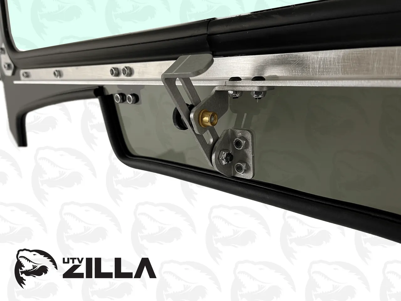 UTVZilla Vented Glass Windshield for 2021  Polaris RZR Trail with wiper