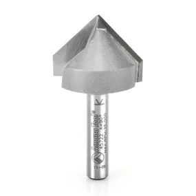 V Groove Router Bit | 90°x 1" Dia x 5⁄8 x 1⁄4 Shank | 45722 | 738685857229