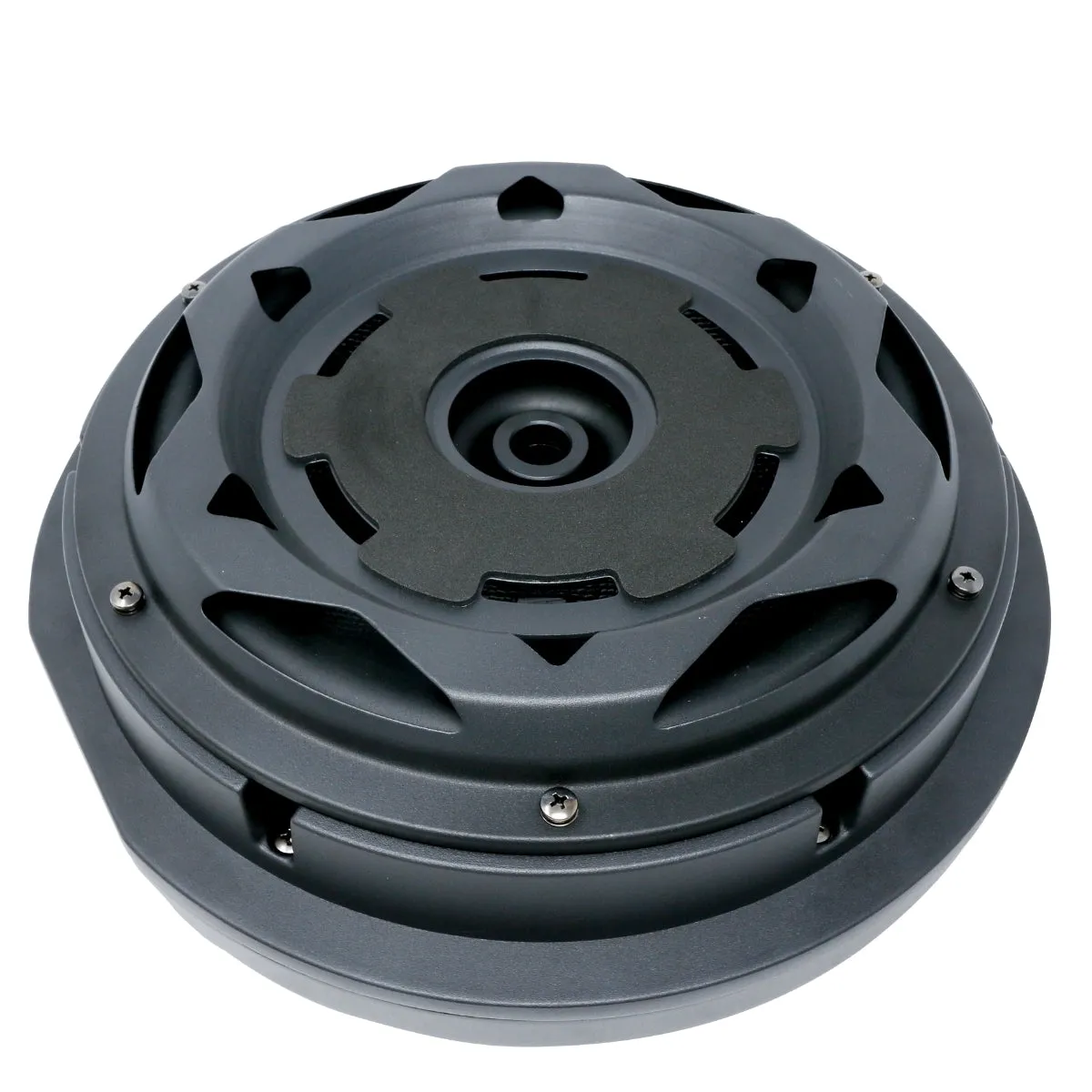 VEGA 12" Slim Shallow Spare Tire Powered Subwoofer -VPSTX12