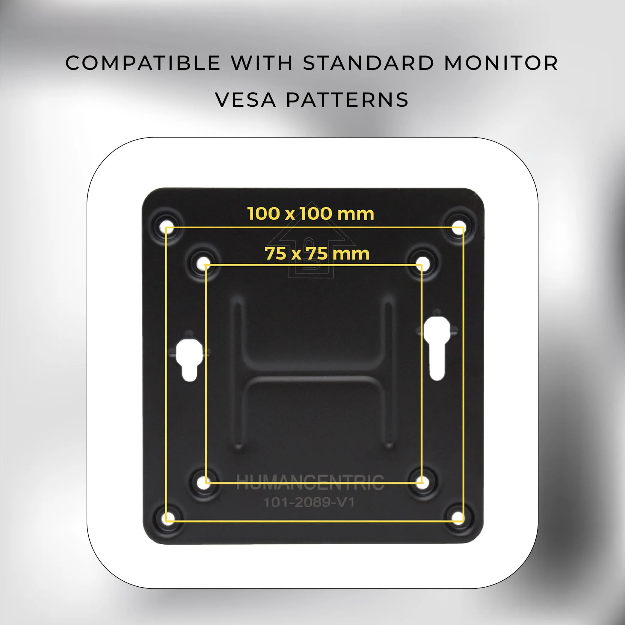 VESA Mount Kit for Intel NUC Fits Most Standard VESA Patterns