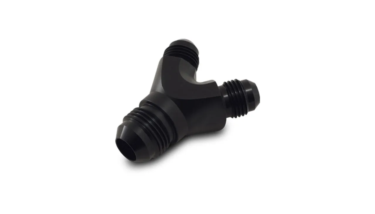 Vibrant Male AN Y Adapter Fitting; Size: -10AN x Dual -8AN - 10809