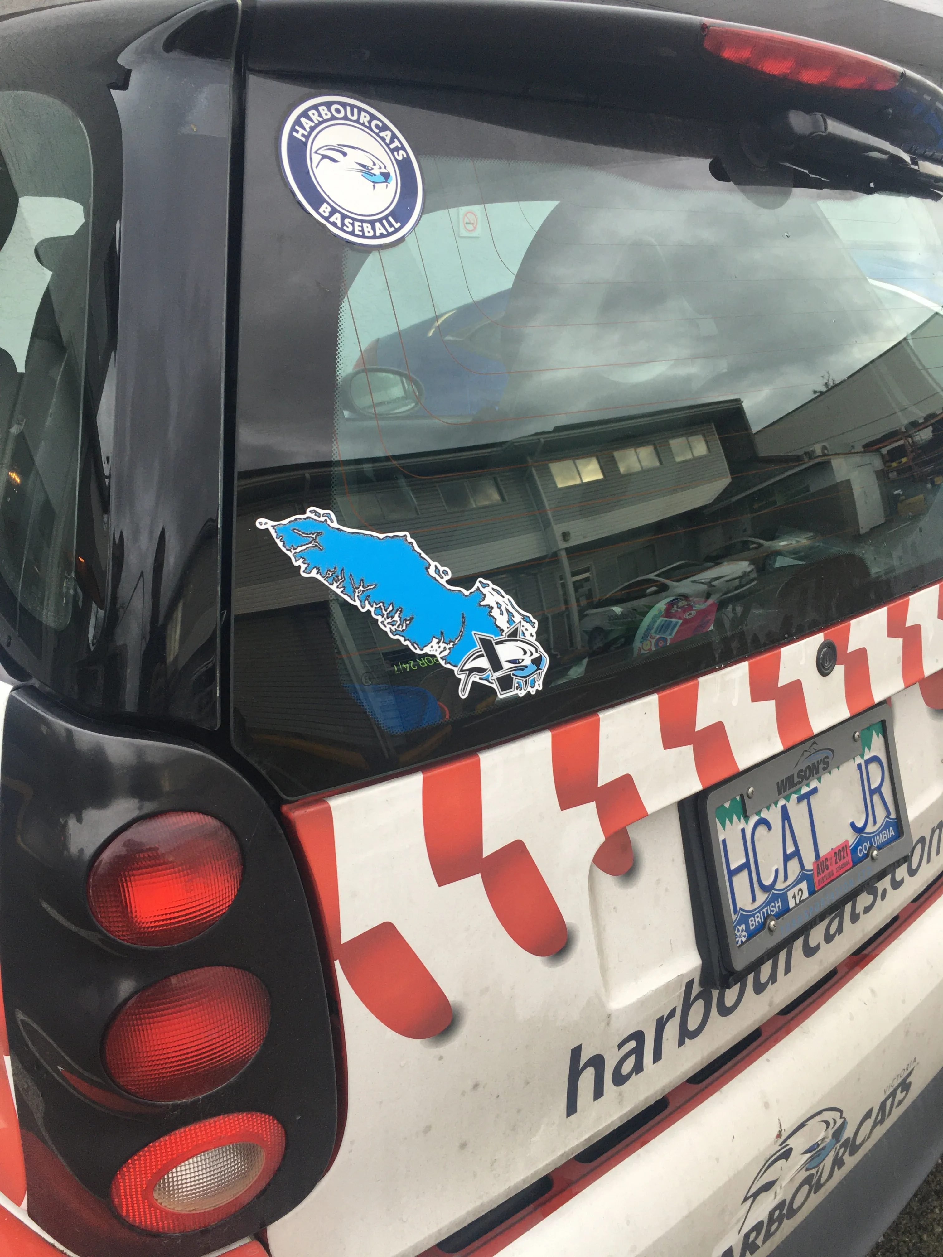 Vinyl Vancouver Island Window Stickers - HarbourCats