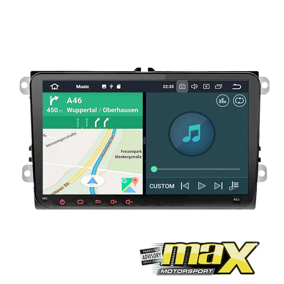 VW 9" Android Double Din Multimedia Player & Navigation System