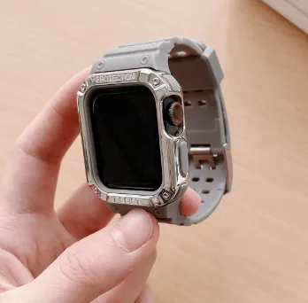 Watch Band   Case For Apple Watch Series 7 6 SE 5