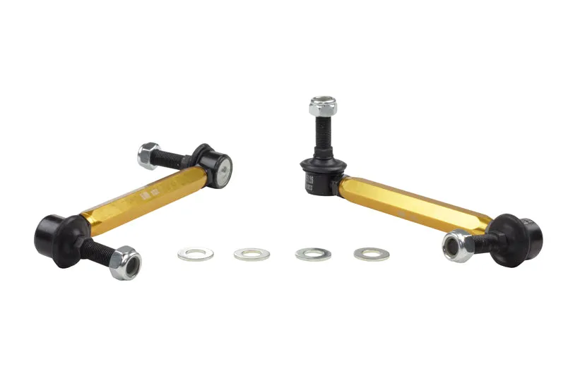 Whiteline Sway Bar End Link Kit Nissan Pathfinder 4WD (1995-2005) [190-215mm/ 12mm Ball Stud] Front - KLC180-195