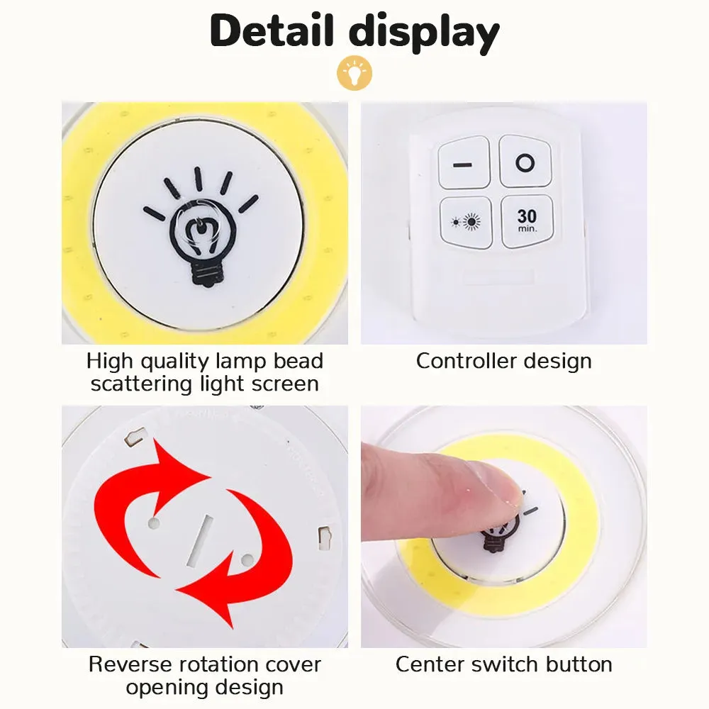 Wireless Rechargeable RC LED Light