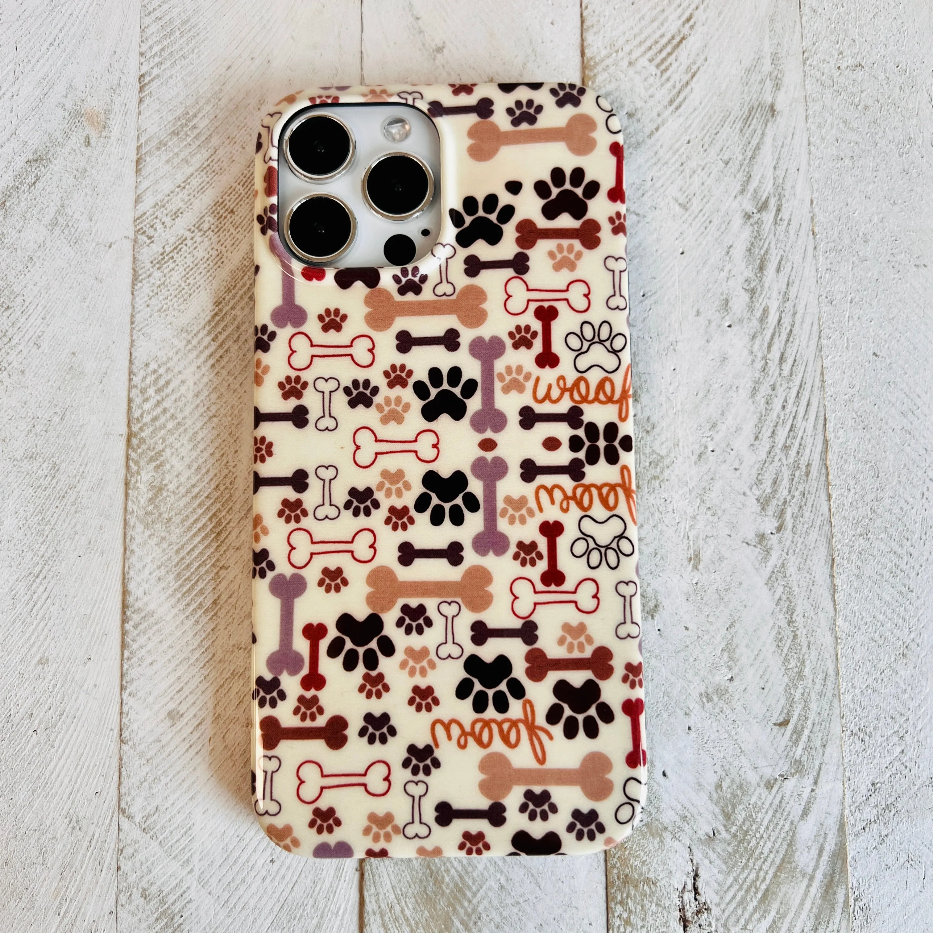 Woof Phone Case For iPhone