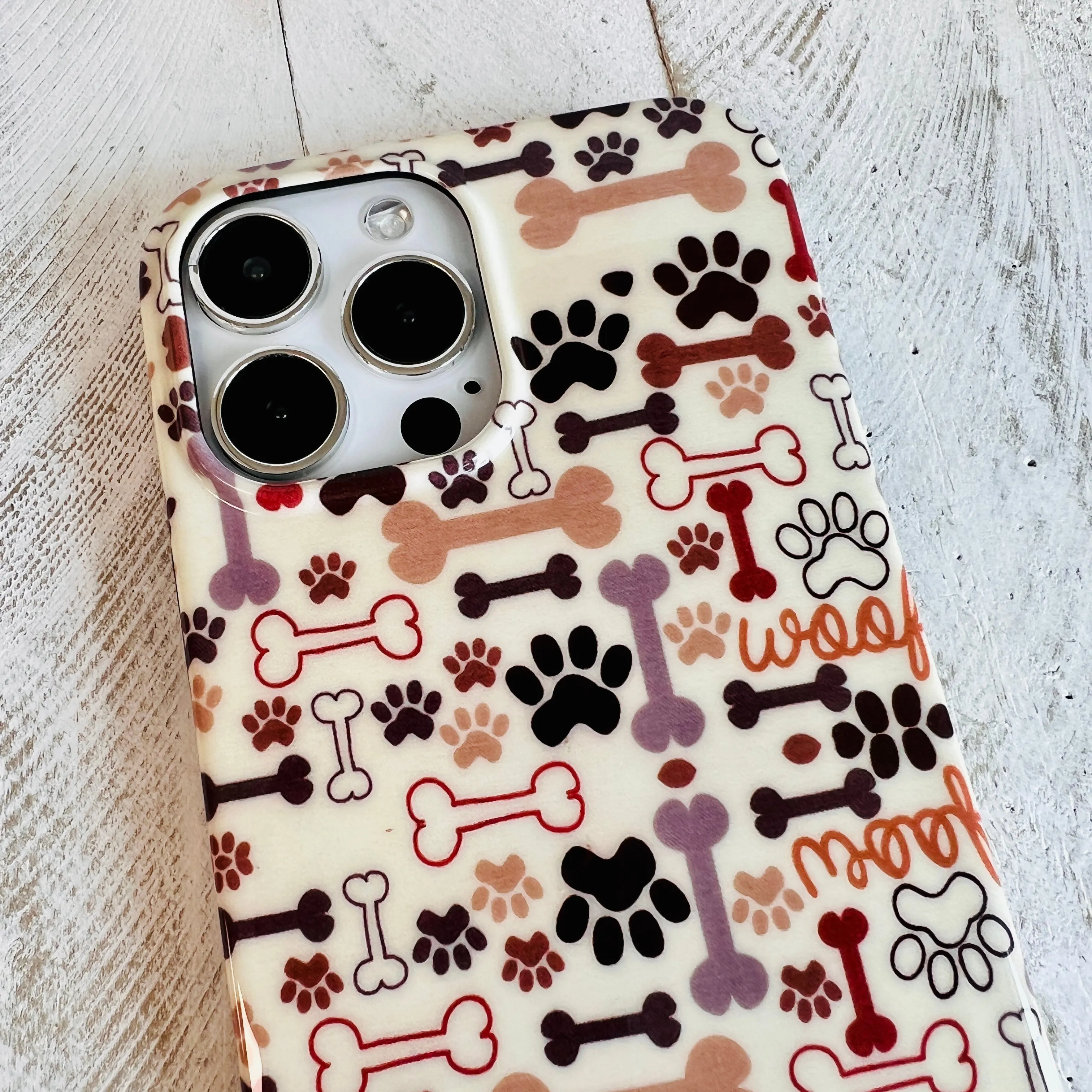 Woof Phone Case For iPhone