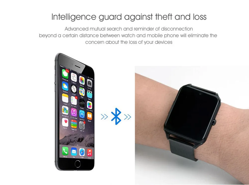 Z60 Latest Smartwatch for Men or Woman (Supports SIM TF for Android phones)